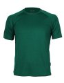 Heren Sportshirt CONA SPORTS Rainbow Tech Tee Bottle Green